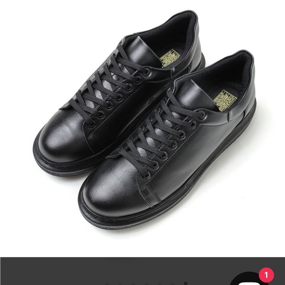 Men's Pluto Onyx Black sneakers - Picture 1 of 7